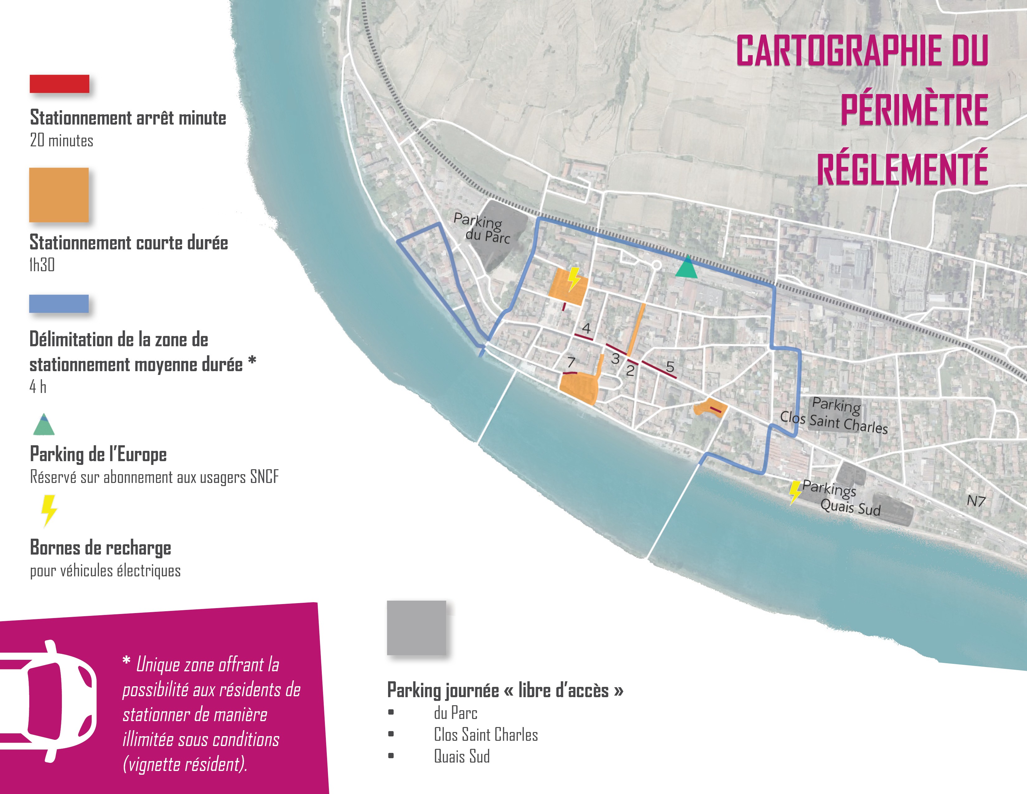 cartographie stationnement tain
