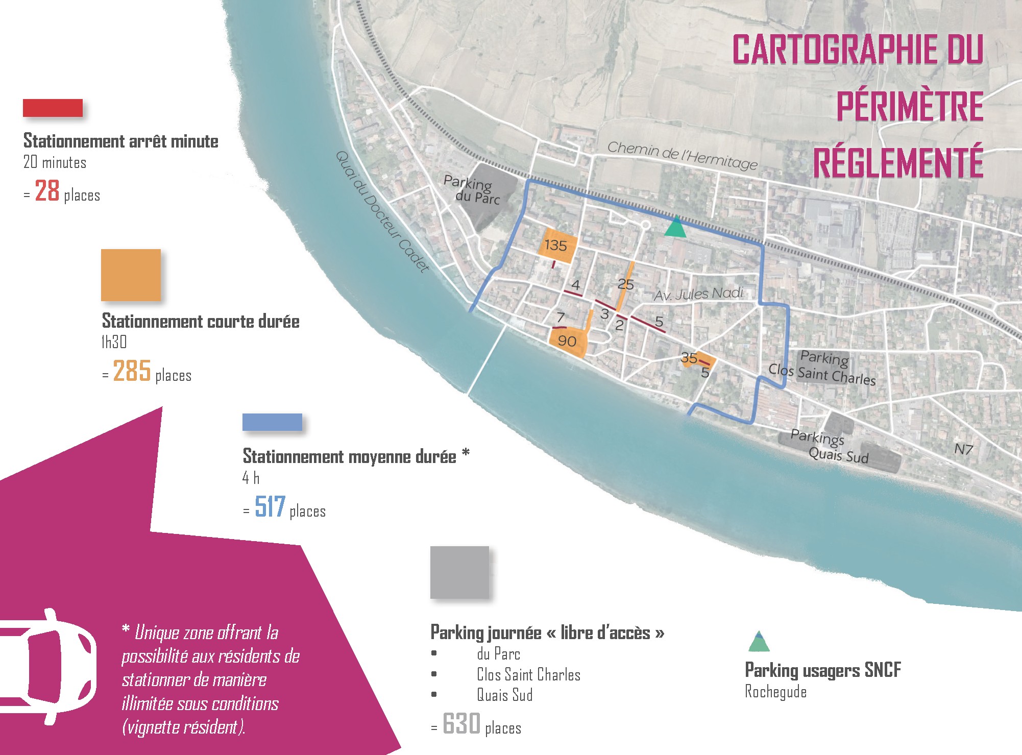 cartographie stationnement tain