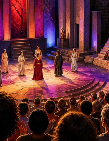 Spectacle Les En-murmurées, ou Antigone n'existe plus - Festival Shakespeare & Cie