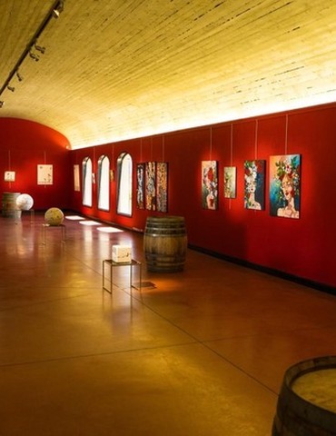 Vernissage d'exposition au Domaine des Arcandres