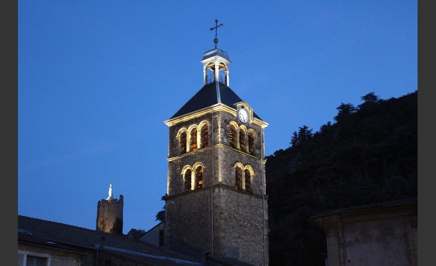 Collégiale de nuit