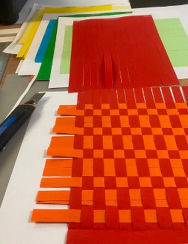 Atelier tissage de papier - Tournon