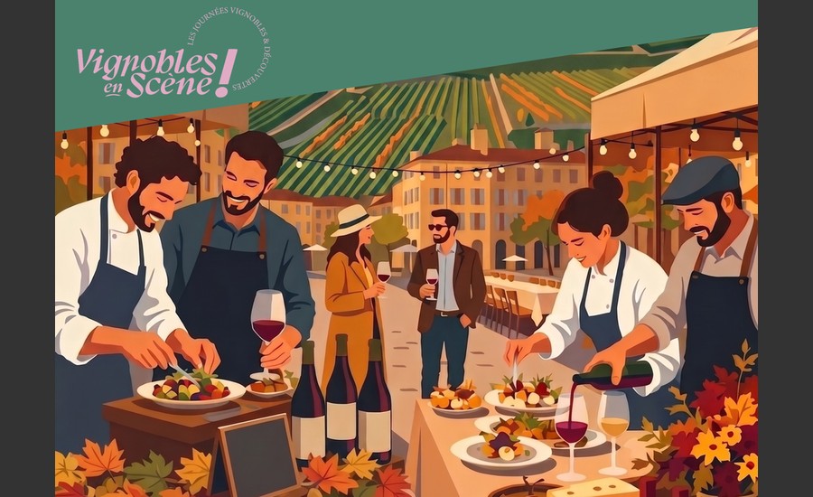 Marché de chefs et vignerons
