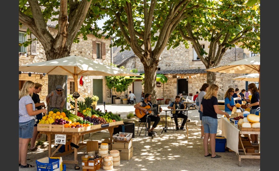 marché dimanche concert