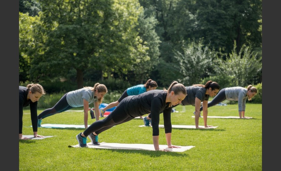 sport jardin du couvent Saint Félicien