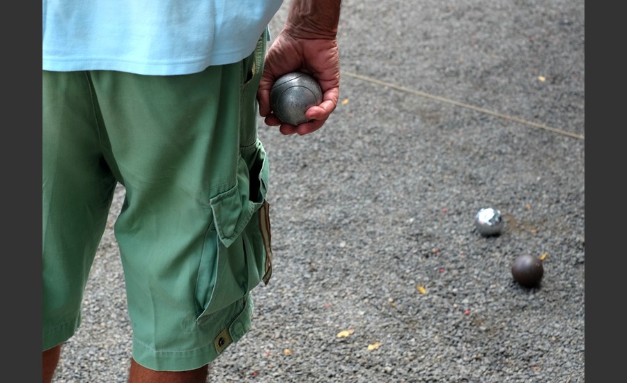 Concours de pétanque à Saint-Barthélémy le Plain