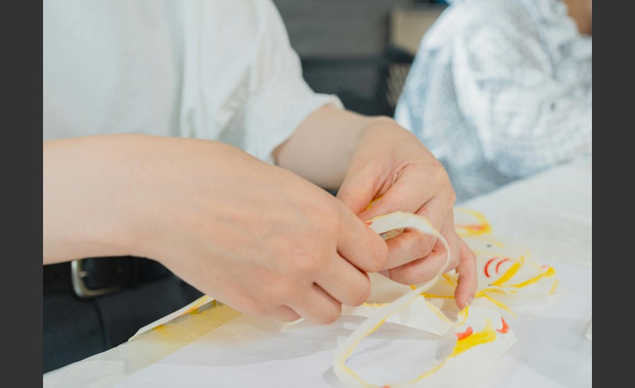 Atelier avec Pascale Bernard Lacour