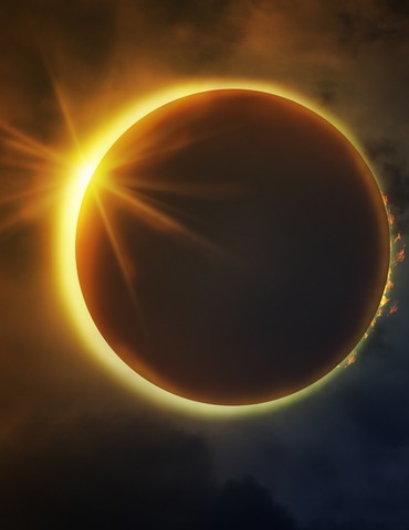 Eclipse Solaire - Colombier le Jeune