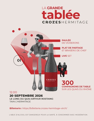 La grande tablée des Crozes-Hermitage