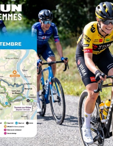 Arrivée et Départ Faun Tour Femmes - Tournon-sur-Rhône