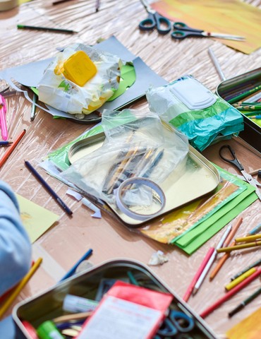 Atelier de rentrée familial au Point Commun