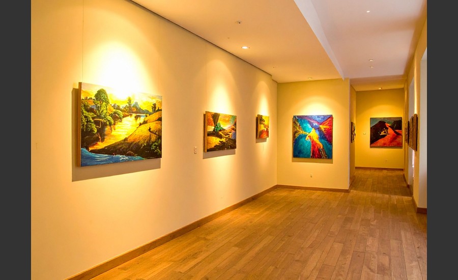 Exposition de peinture au Point Commun