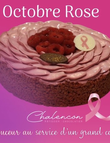Gâteau pour Octobre rose - Tain