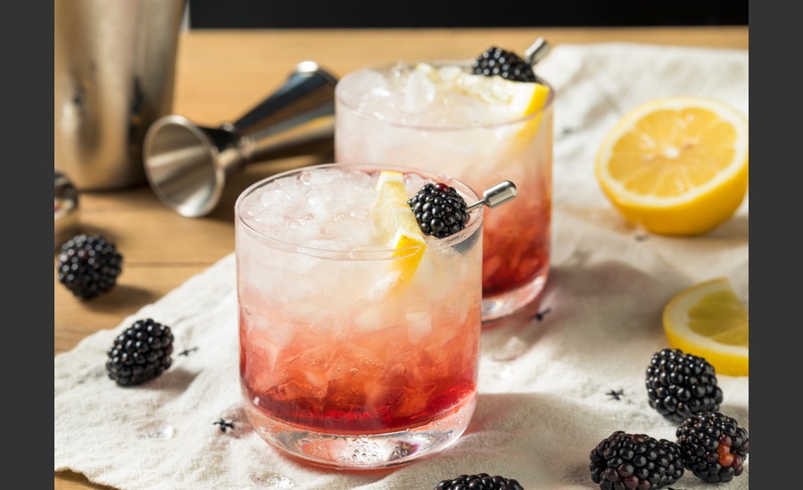 Cocktails au bar des graviers