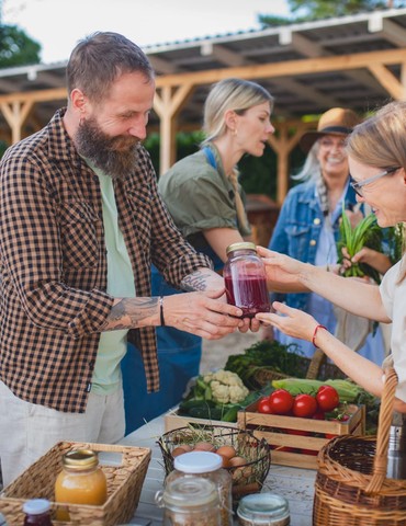 Marché saveurs & créations - Mauves