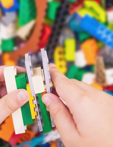 Fresque LEGO® collaborative pour le mois des familles - Tournon-sur-Rhône