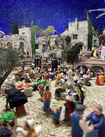 La magie des crèches au Mas Girodier - Colombier le jeune