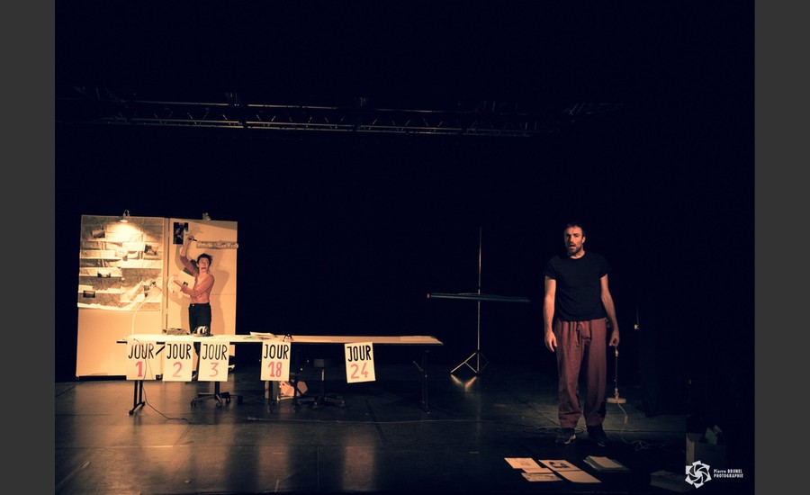 Le spectacle "Il n'est pas trop tard puisqu'on est là" en lien avec l'atelier