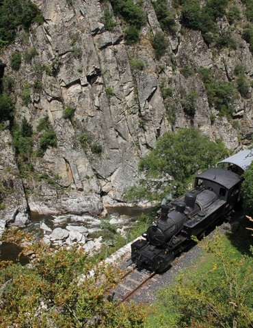 Train western au Train de l'Ardèche