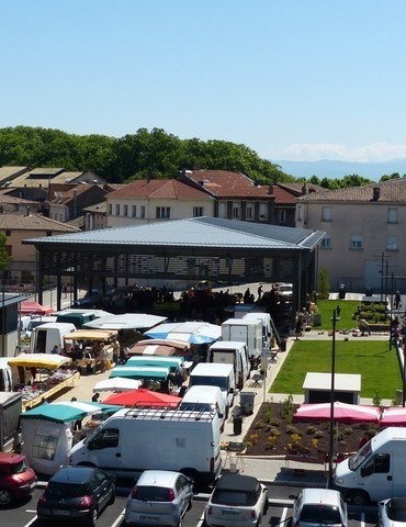 Grand marché de Tournon sur Rhône
