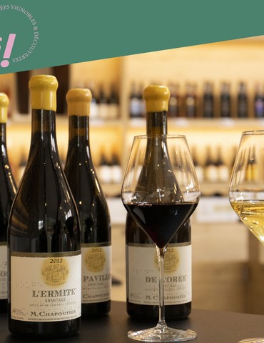 Visite de nos vignes et dégustation en accords mets et vins - Maison M. CHAPOUTIER