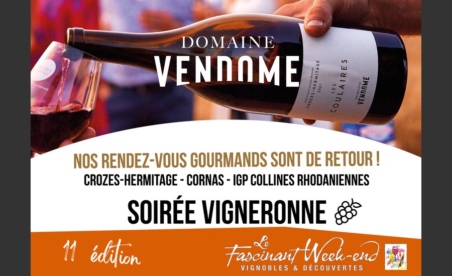 Soirée vignerone au Domaine Vendome