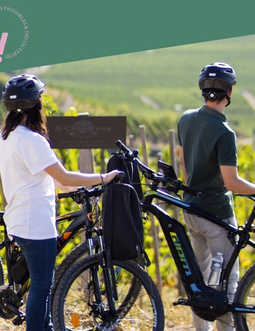 Balade en vélo à assistance éléctrique - Maison M. CHAPOUTIER