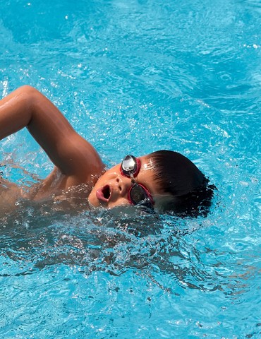 Stage de natation à Linaë