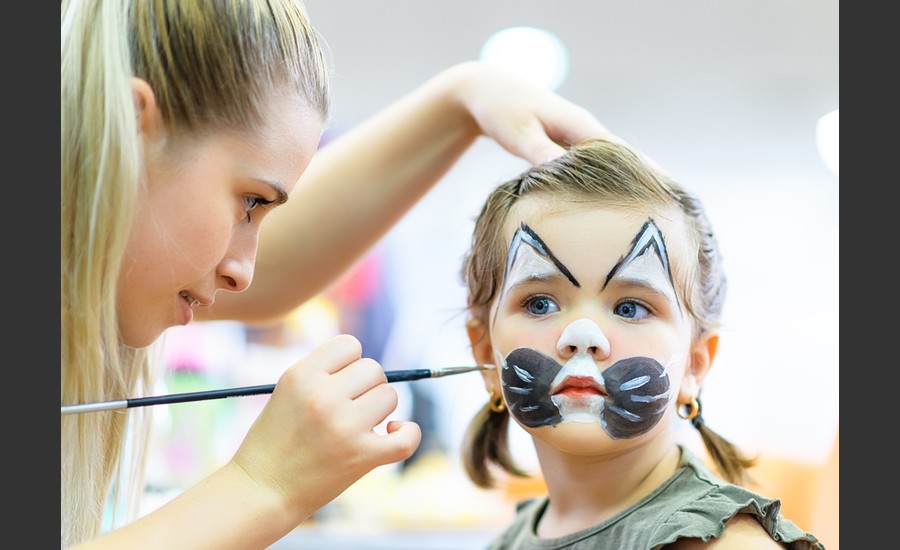 Atelier maquillage et sculpture de ballons