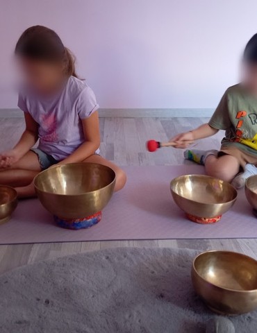 Atelier découverte du bol tibétain pour enfant - Chantemerle les blés