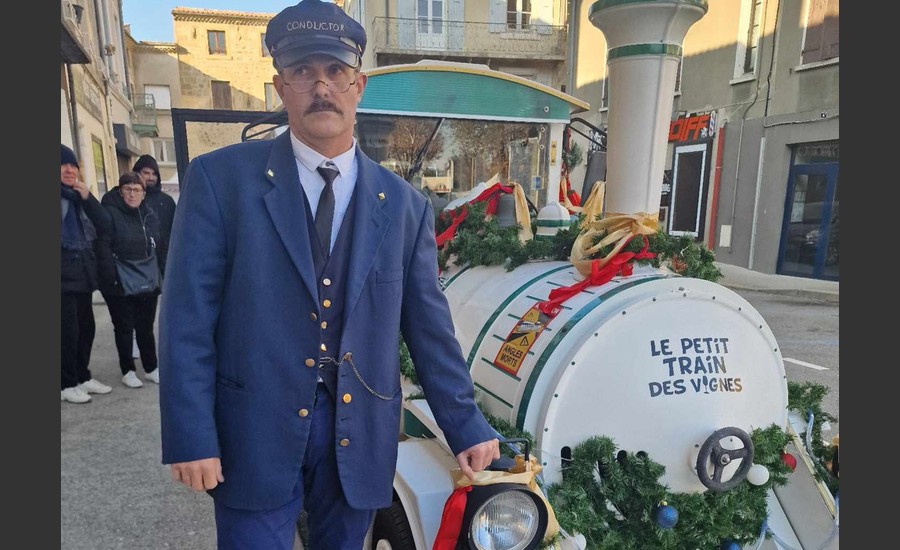 Le petit train de Noël - Destination Noël à Tournon_Tournon-sur-Rhône