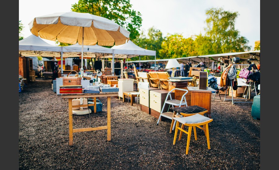 Brocante sur les quais du Rhône_Tain-l'Hermitage