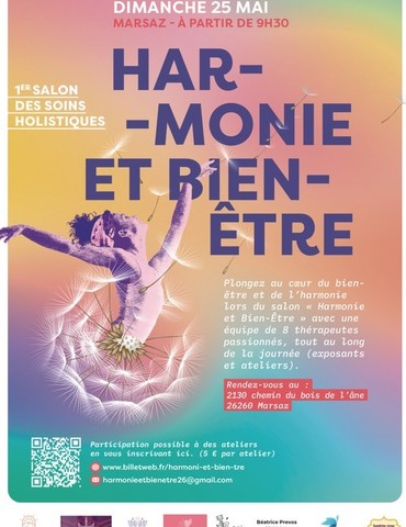 Harmonie et bien être- 1er salon des soins holistiques