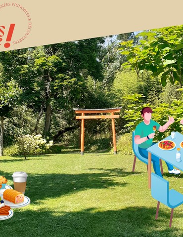 Déjeuner gourmand au Jardin Zen