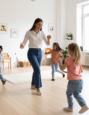 Animation danse parents - enfants - Le mois des familles