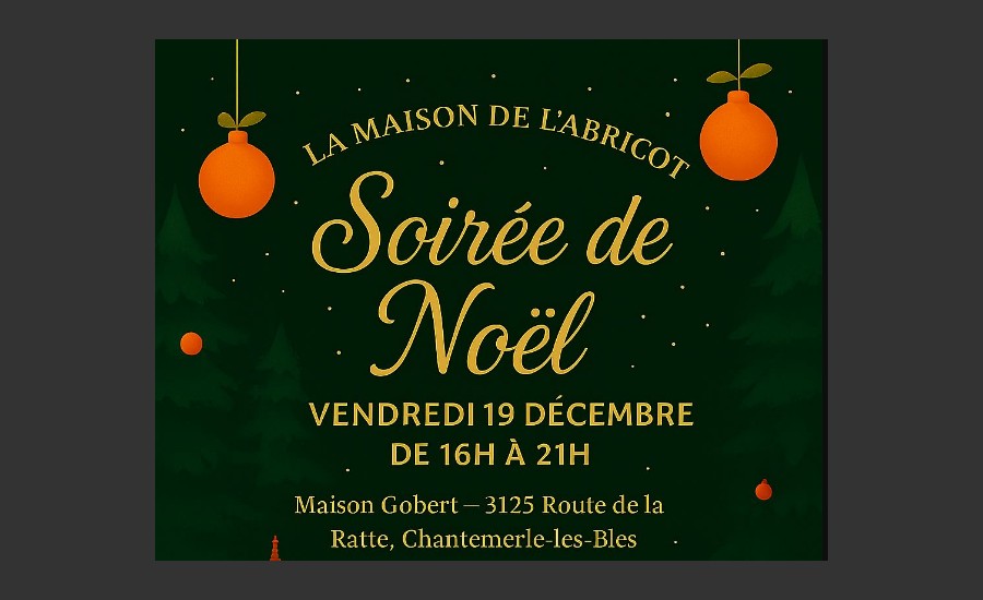 soirée de Noël à la Maison Gobert_Chantemerle-les-Blés