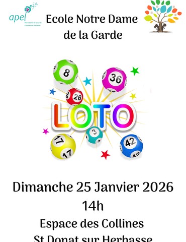 Loto APEL Ecole Notre Dame de la Garde