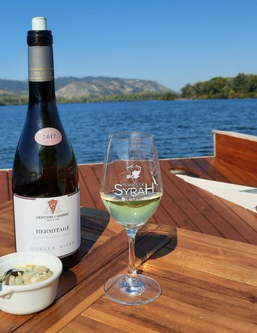 Apéro sur l'eau "Vin & Fromage" au fil du Rhône