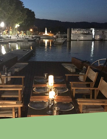 Croisière "l'instant dîner" à Tournon avec les Canotier et le Saint-Vic'