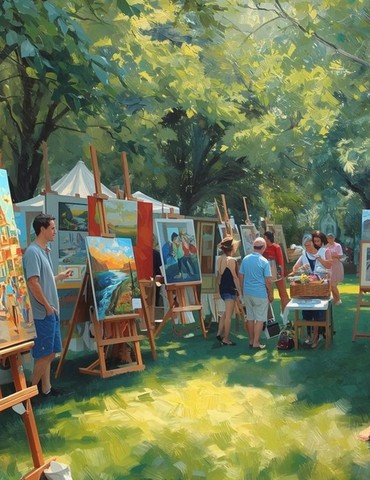 L'art d'Etang de l'Association Chavannes en Drôme des Collines