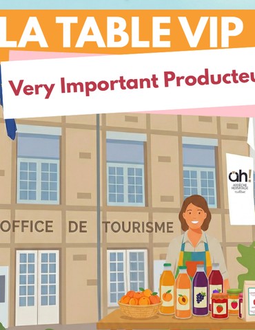 La table VIP : Very Important Producteurs !