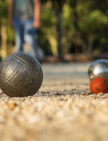 Concours de pétanque