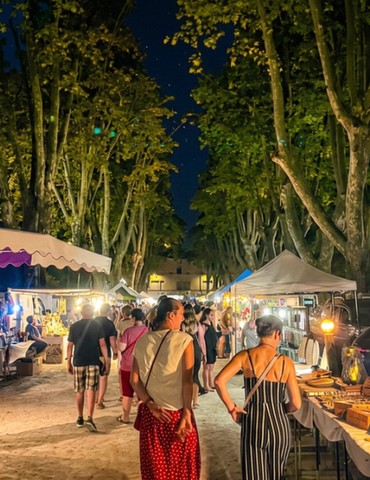 Marché nocturne de l'été - Tournon "Dites Oui à l'été"