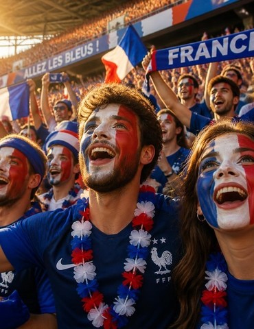 Diffusion de la finale du mondial de football au Bar des Graviers